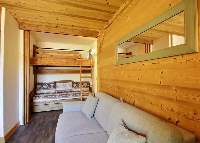 Rénové Pour 4 Pers. Avec Balcon Et Accès Direct Aux Pistes - Fr-1-455-162 La Plagne