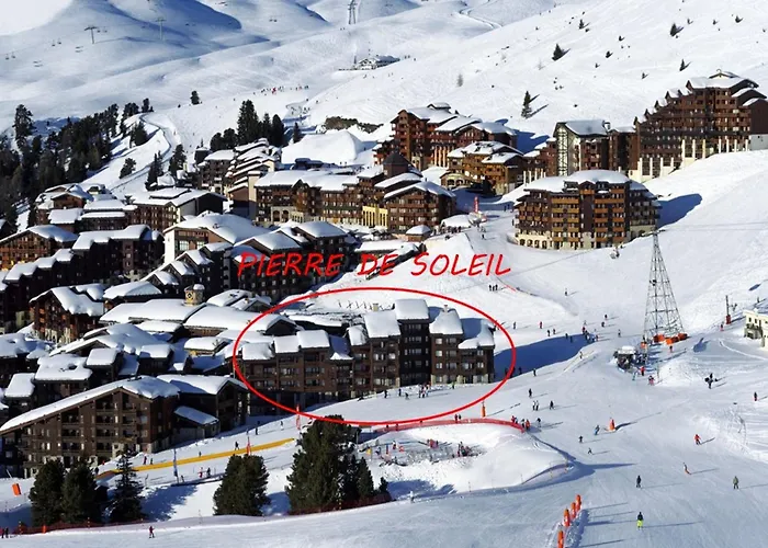 Rénové Pour 4 Pers. Avec Balcon Et Accès Direct Aux Pistes - Fr-1-455-162 La Plagne